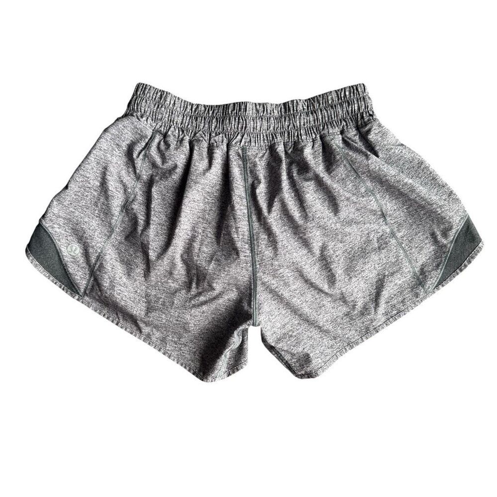 Lululemon Hotty Hot Grey Athletic Shorts Size 4